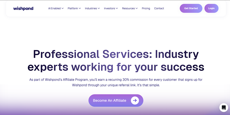 Wishpond Affiliate Program